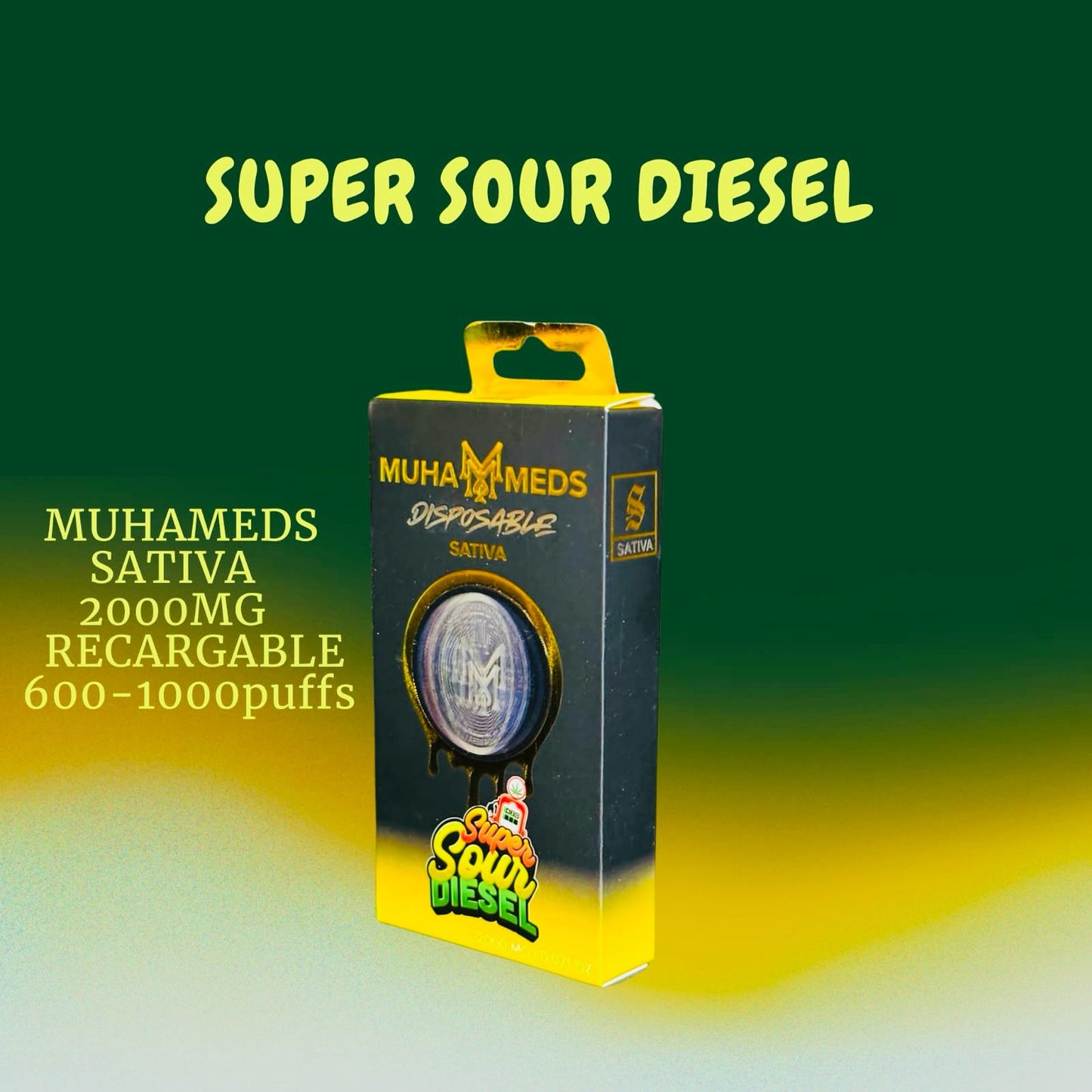 Aromatizante Ambiental – Super Sour Diesel