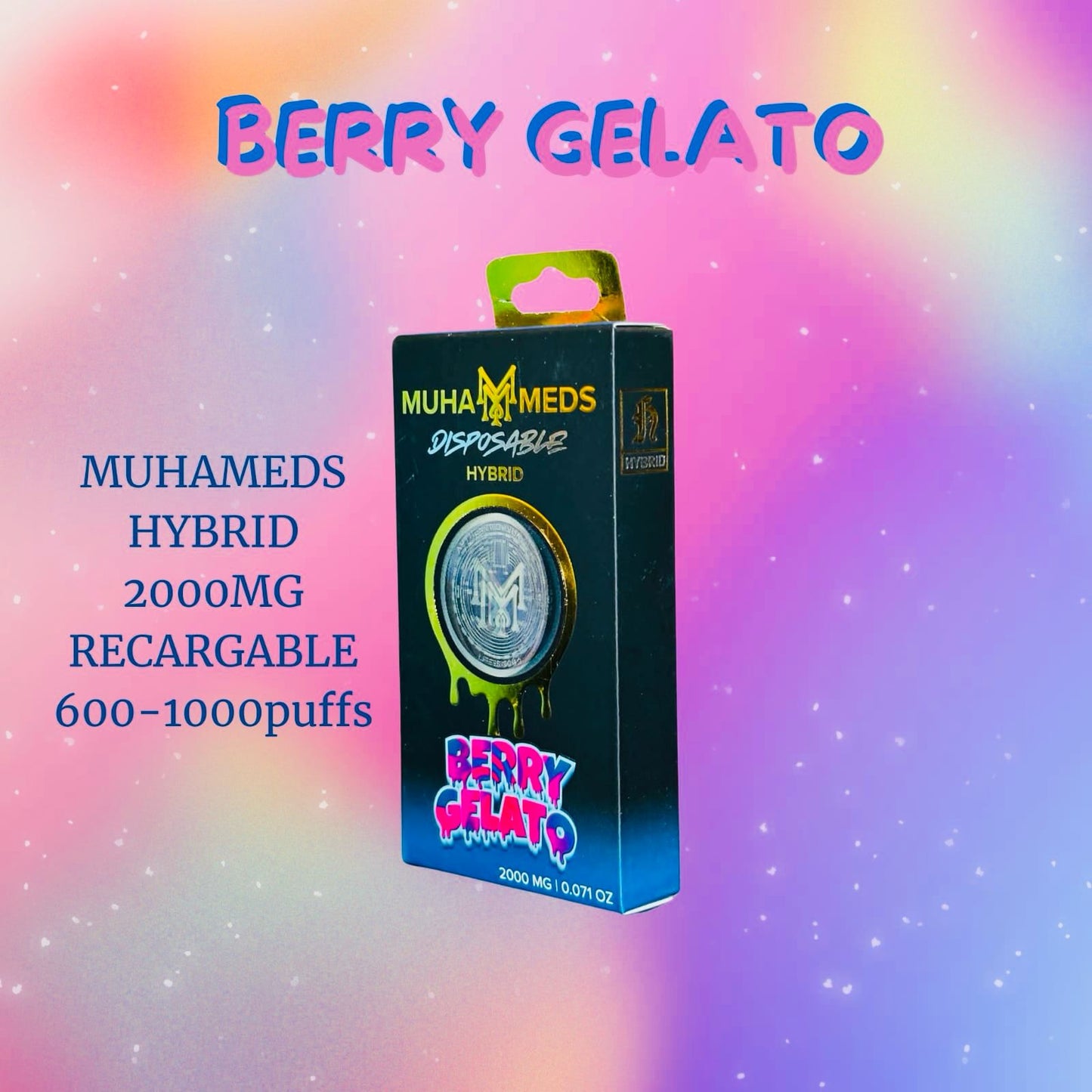 Muhameds Berry Galato-Hybrid dispositivo