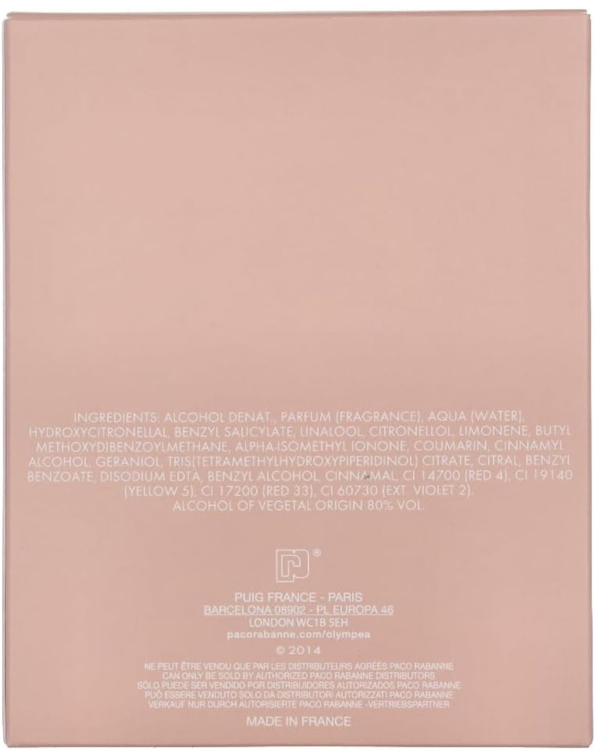 Paco Rabanne Olympea 1.7 oz
