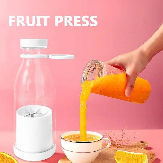 Electric Fruit Juicer Cup 380ml/420ml USB Rechargeable Portable Blender Juice Maker Machine Bottle Smoothie Juicer Machine