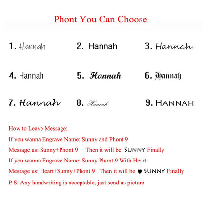 Name Engraving Personalized Square Bar Custom Name Necklace Stainless Steel Pendant Necklace Gold 3 Colors Women/Men Custom Gift