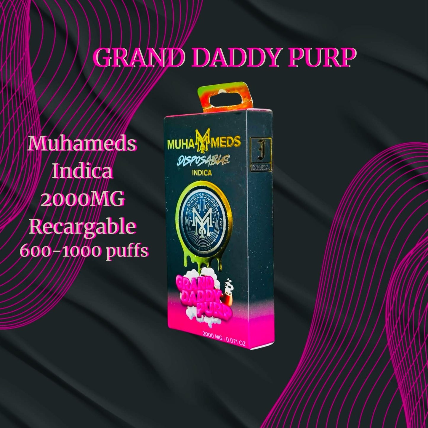 Aromatizante Ambiental – GRAND DADDY PURP