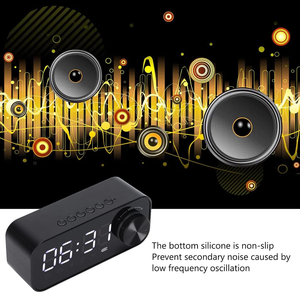 ALTAVOZ DESPERTADOR PARLANTE BLUETOOTH B126
