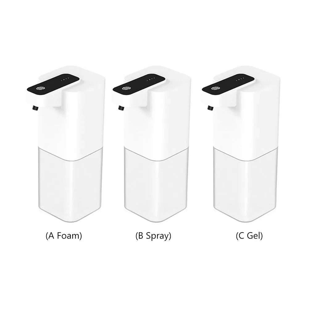 400ML Automatic Liquid Soap Machine Intelligent Charging Foaming Dispenser Wall Mounted Touchless Sensor for Bathroom School