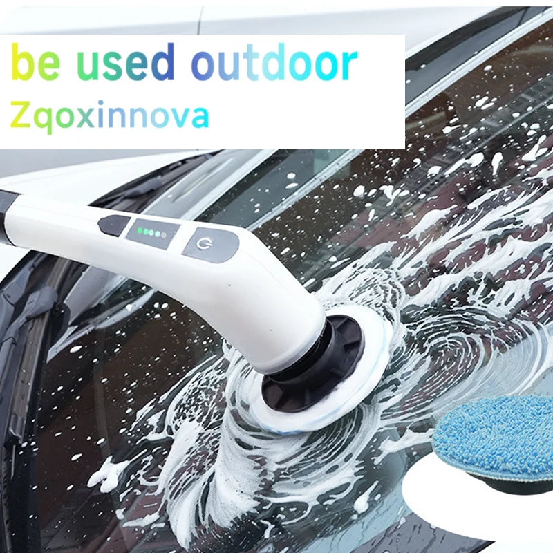 Household Multipurpose Cleaning Brush  Kitchen Gadgets Hair Brushes Bathroom Broom Toilet Mops Electric Cordless Spin Scrubber