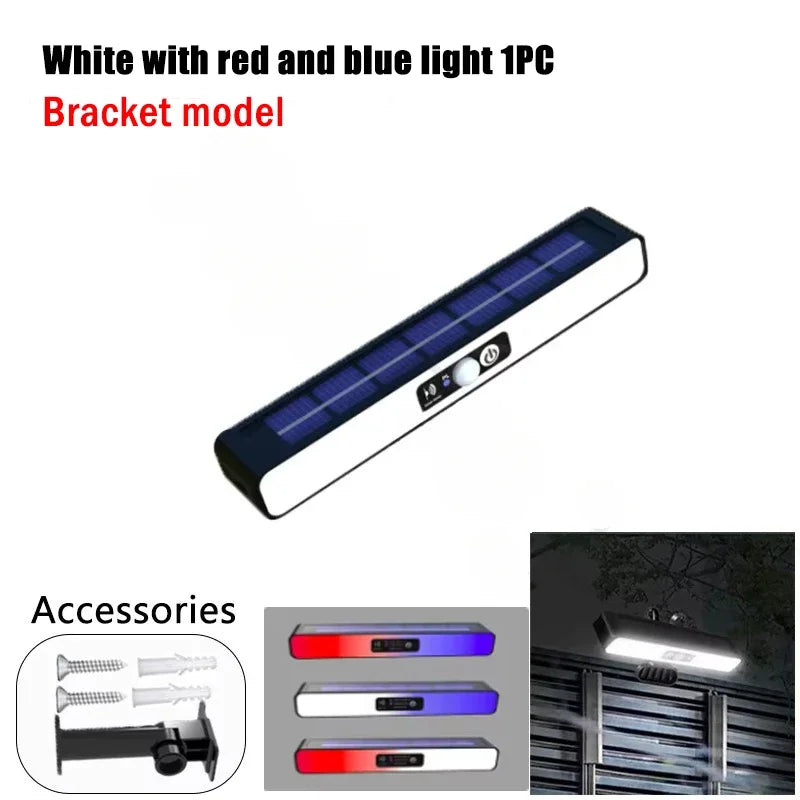 Solar LED Light 300000LM Outdoor Lamp Of Motion Sensor 4 Mode Waterproof