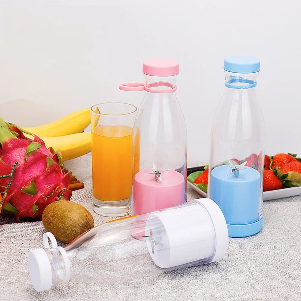 Electric Fruit Juicer Cup 380ml/420ml USB Rechargeable Portable Blender Juice Maker Machine Bottle Smoothie Juicer Machine