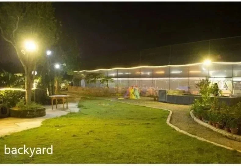 Solar LED Light 300000LM Outdoor Lamp Of Motion Sensor 4 Mode Waterproof