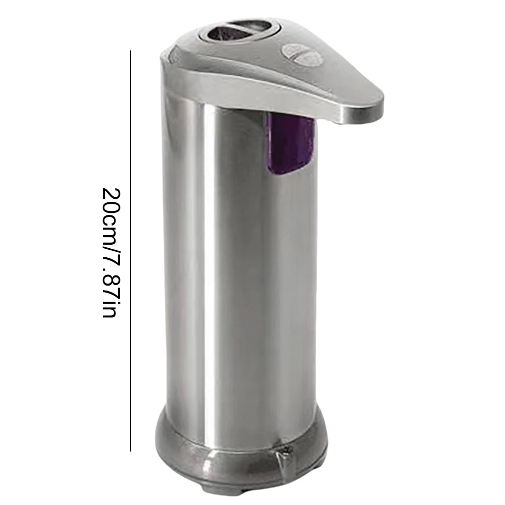 Automatic Soap Dispenser Infrared Motion Sensor Hand Free Soap Dispenser Electric Automatic Soap Dispenser for Kitchen Bathroom