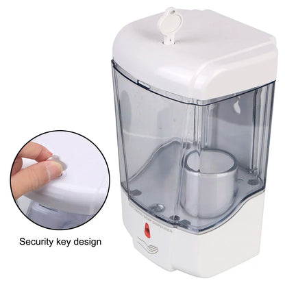 700ml Wall-Mounted Automatic Liquid Soap Dispenser For Kitchen Bathroom Touch-free Lotion Pump Touchless IR Sensor