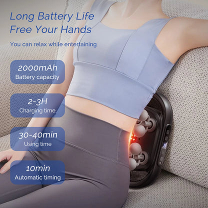 DeepStrike™ Massage Gun: 16 Heads, Full-Body Bliss 💆