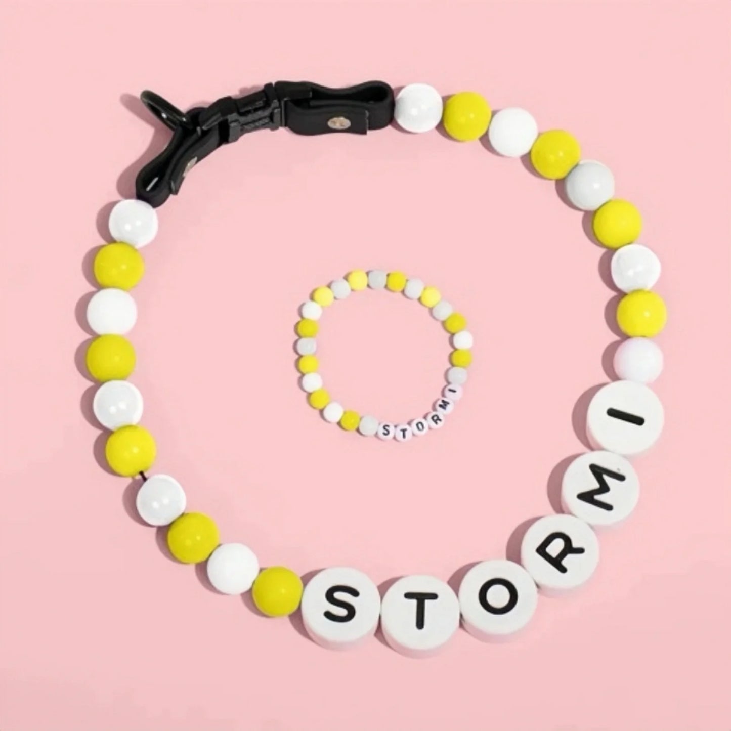 PawBond™ – Personalized Pet Collar & Matching Bracelet Set 🐾💖