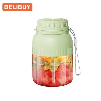 Mini Portable Blender Electric Juicer Fruit Mixers 2000mAh USB Rechargeable Smoothie Mini Blender Multifunction Juice Maker