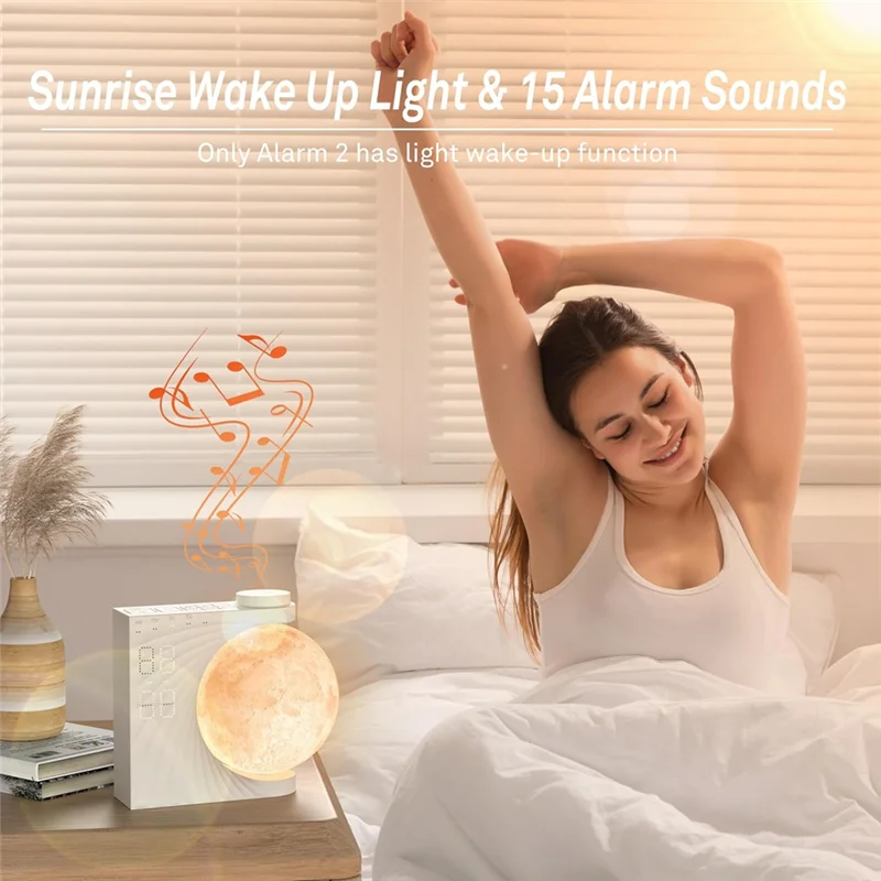 LumiRise™ – Sunrise & Moonlight Alarm Clock 🌅🌙
