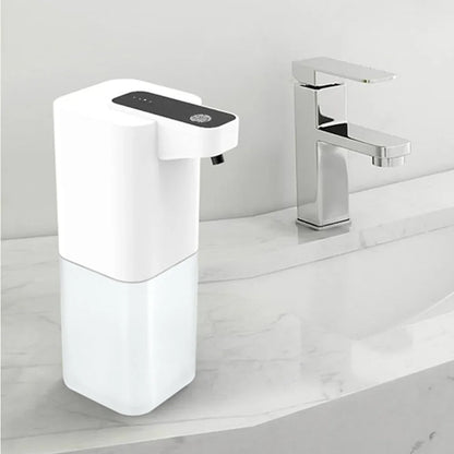 400ML Automatic Liquid Soap Machine Intelligent Charging Foaming Dispenser Wall Mounted Touchless Sensor for Bathroom School