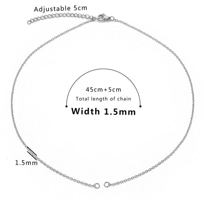 5pcs Stainless Steel 18K Gold Plated Double Jump Ring Adjustable Cuba Chain ewelry Making DIY Connector Charm Pendants Necklace