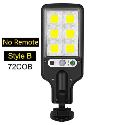 Solar LED Light 300000LM Outdoor Lamp Of Motion Sensor 4 Mode Waterproof