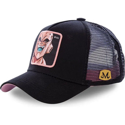 High Quality Dragon Ball Styles Anime Son Goku Cotton New Baseball Cap Men Women Hip Hop Dad Adjustable Mesh Hat Trucker Hat