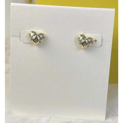 Kendra Scott Holland Gold Heart Short Pendant Necklace Pink Crystal