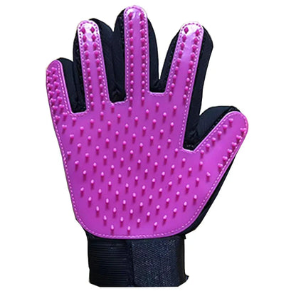 Hot Sell 1PC Cat Hair Remove Gloves Rubber Pet Beauty Cleaning Grooming Effective Massage Dog Combs Floating Brush 6 Color