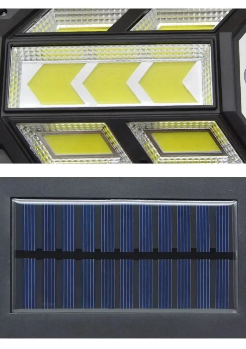 Solar LED Light 300000LM Outdoor Lamp Of Motion Sensor 4 Mode Waterproof