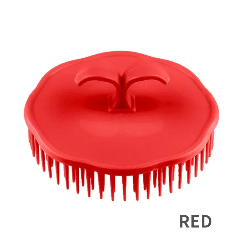 1pcs Black Hair Comb Scalp Massagers Round Comb Women Men Shower Brush Hair Scalp Shower Wash Clean Hair Tool Brush