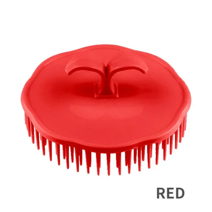 1pcs Black Hair Comb Scalp Massagers Round Comb Women Men Shower Brush Hair Scalp Shower Wash Clean Hair Tool Brush