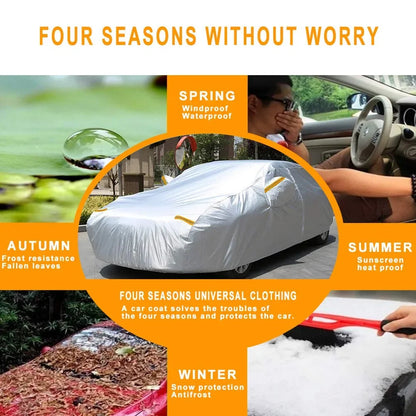Neverland SUV Cover Coat Protector Dust Rain Snow Water Proof Full UV Protective Car Covers Indoor Outdoor D45 190T Auto Covers