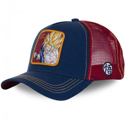 High Quality Dragon Ball Styles Anime Son Goku Cotton New Baseball Cap Men Women Hip Hop Dad Adjustable Mesh Hat Trucker Hat