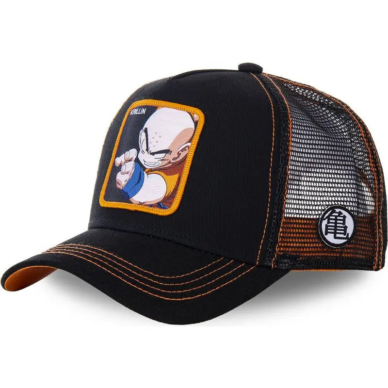 High Quality Dragon Ball Styles Anime Son Goku Cotton New Baseball Cap Men Women Hip Hop Dad Adjustable Mesh Hat Trucker Hat