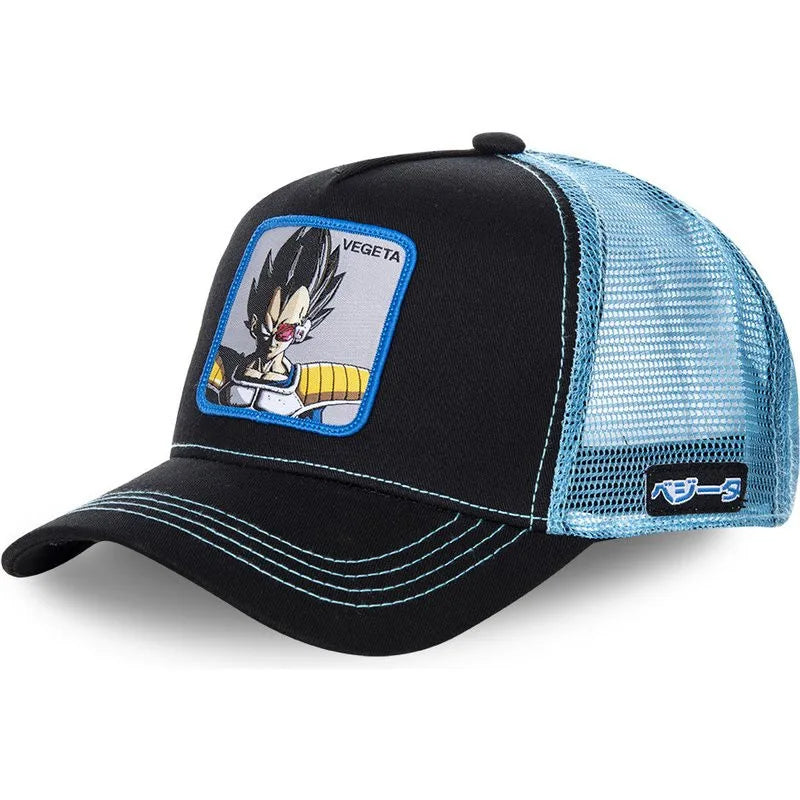 High Quality Dragon Ball Styles Anime Son Goku Cotton New Baseball Cap Men Women Hip Hop Dad Adjustable Mesh Hat Trucker Hat