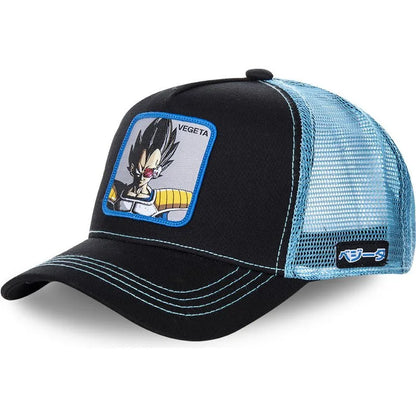 High Quality Dragon Ball Styles Anime Son Goku Cotton New Baseball Cap Men Women Hip Hop Dad Adjustable Mesh Hat Trucker Hat