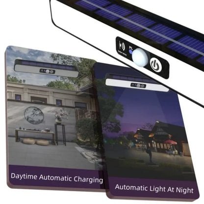 Solar LED Light 300000LM Outdoor Lamp Of Motion Sensor 4 Mode Waterproof