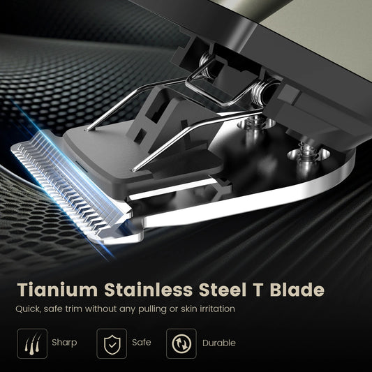 SEJOY Electric Hair Clippers for Men Professional Hair Trimmer Cordless Rechargeable Haircutting Machine for Travel