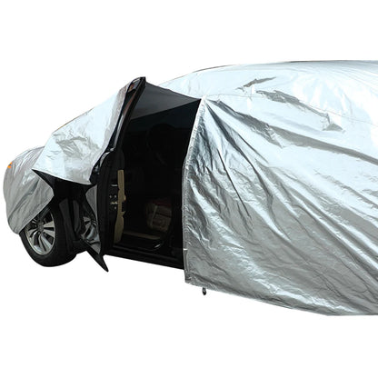 Car Cover Is Thickened Outdoor Sun Protection Heat Insulation Ultraviolet Protection and Dust Prevention the Four Seasons