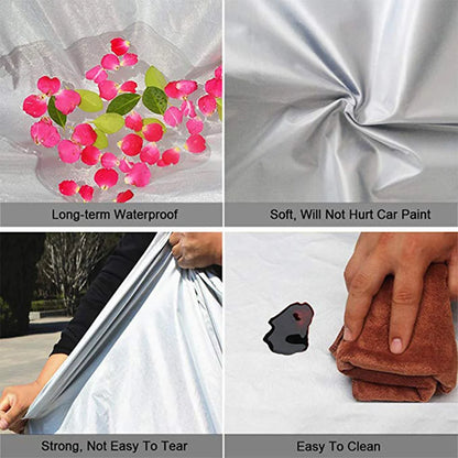 Car Cover Is Thickened Outdoor Sun Protection Heat Insulation Ultraviolet Protection and Dust Prevention the Four Seasons