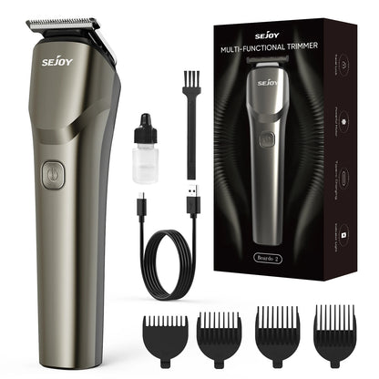 SEJOY Electric Hair Clippers for Men Professional Hair Trimmer Cordless Rechargeable Haircutting Machine for Travel