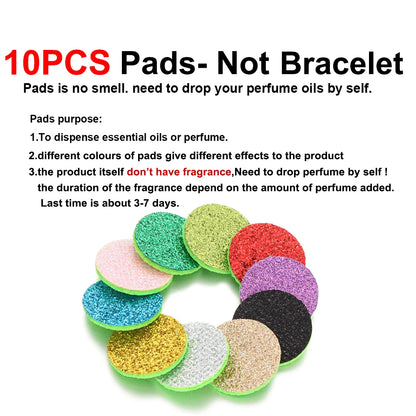 Aromatherapy Bracelet Diffuser Jewelry Tree of Life Locket Bracelets Crystal Perfume Essential Oil Diffuser Bracelet Women Men