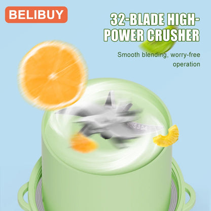 Mini Portable Blender Electric Juicer Fruit Mixers 2000mAh USB Rechargeable Smoothie Mini Blender Multifunction Juice Maker