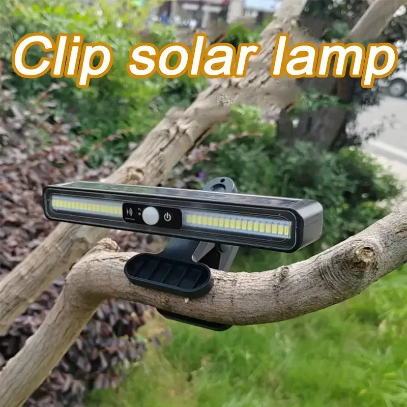 Solar LED Light 300000LM Outdoor Lamp Of Motion Sensor 4 Mode Waterproof