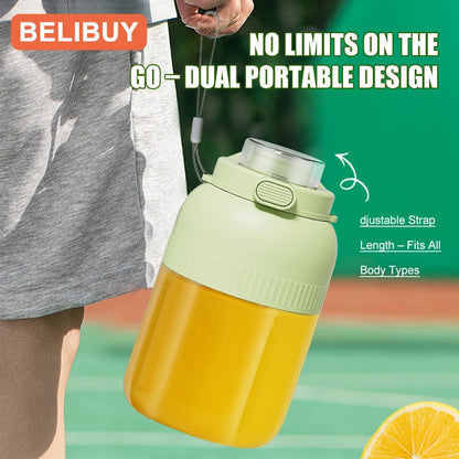 Mini Portable Blender Electric Juicer Fruit Mixers 2000mAh USB Rechargeable Smoothie Mini Blender Multifunction Juice Maker