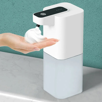 400ML Automatic Liquid Soap Machine Intelligent Charging Foaming Dispenser Wall Mounted Touchless Sensor for Bathroom School