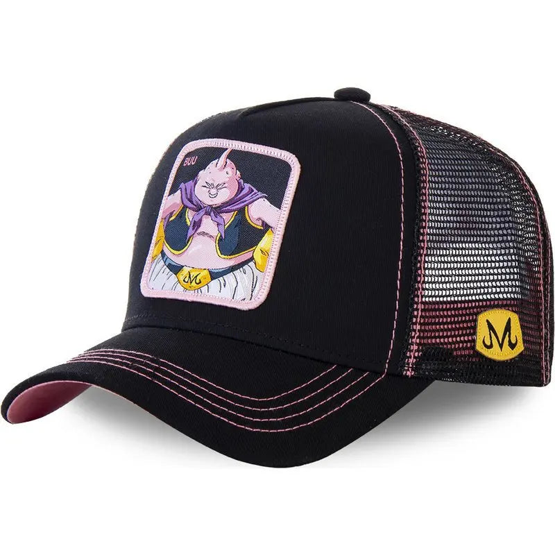 High Quality Dragon Ball Styles Anime Son Goku Cotton New Baseball Cap Men Women Hip Hop Dad Adjustable Mesh Hat Trucker Hat