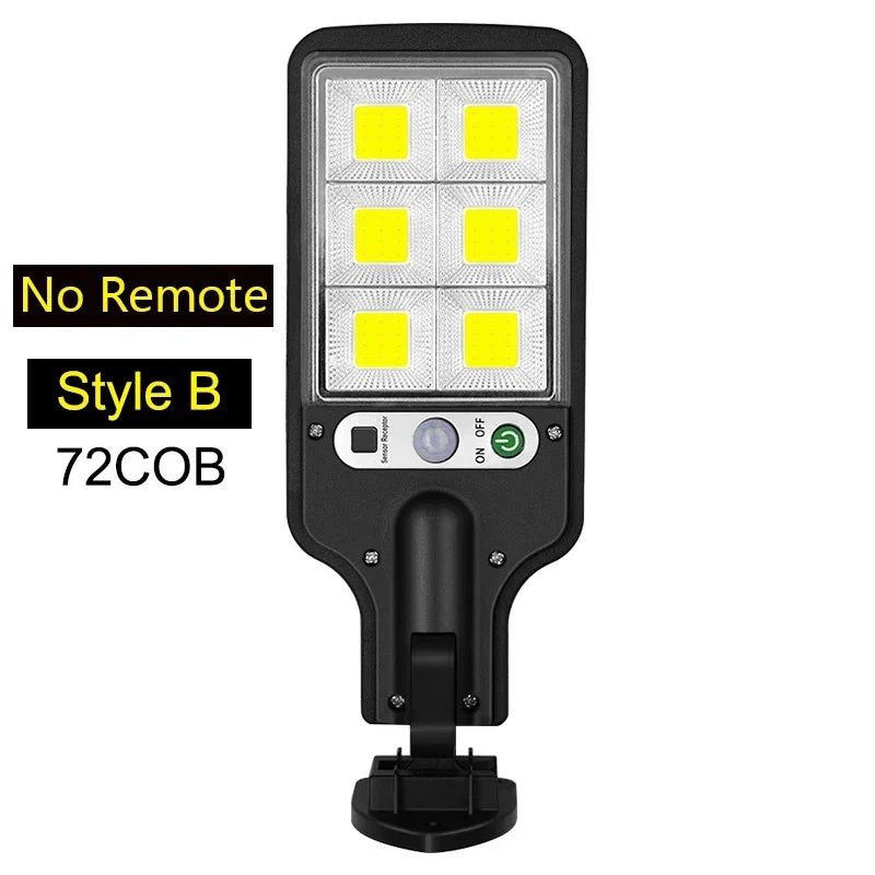 Solar LED Light 300000LM Outdoor Lamp Of Motion Sensor 4 Mode Waterproof